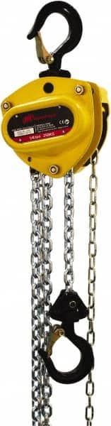 Ingersoll-Rand KM025-10-8 Manual Hand Chain Hoist: 550 lb Working Load Limit 