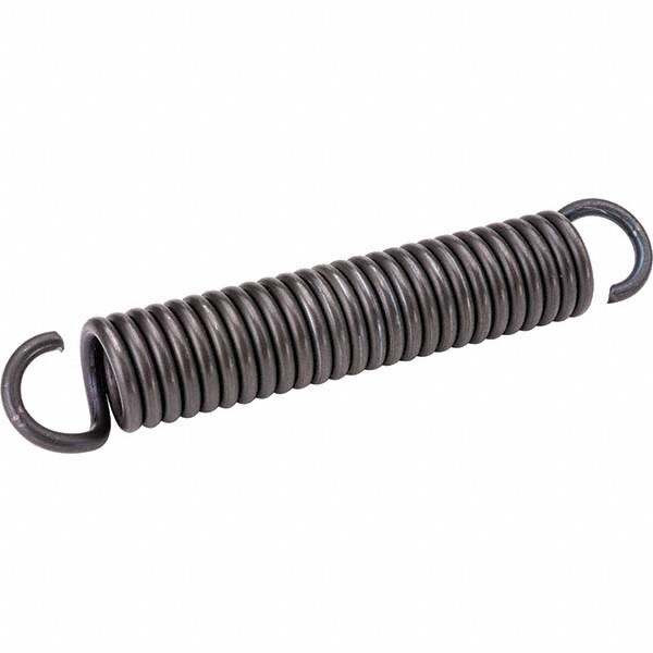 Extension Spring: 22.23 mm OD, 325.63 mm Extended Length