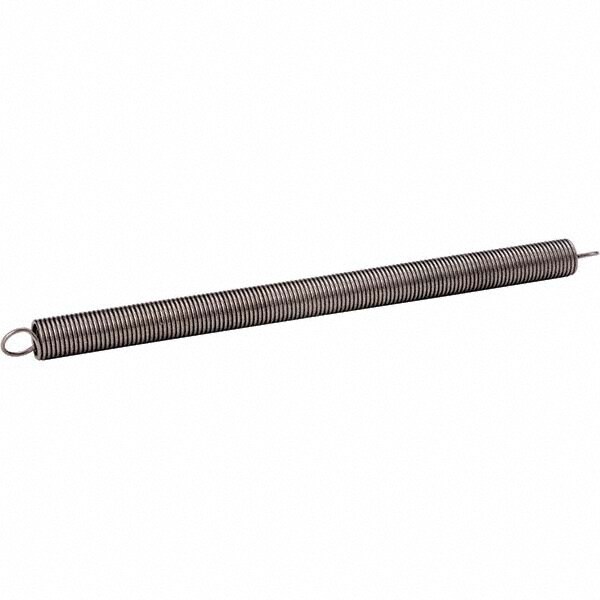 Extension Spring: 12.7 mm OD, 276.35 mm Extended Length