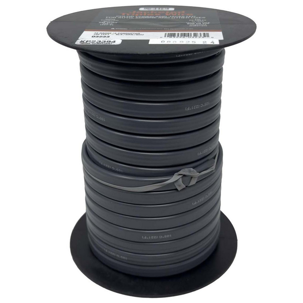 EastPenn 12 AWG, Hook Up Wire - Gray PVC Jacket | Part #KP23394