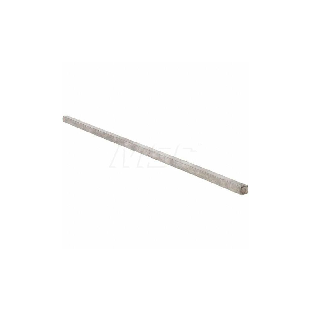 Value Collection Undersized Key Stock 1/4" High, 1/4" Wide, 12" Long