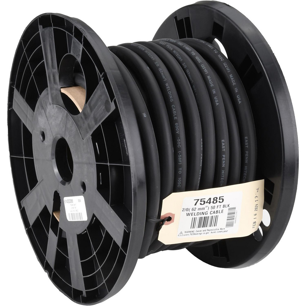 アテンダー2    175-53 EastPenn - Welding Cables: Cable Size: 2/0; Cable Length: 50 ft