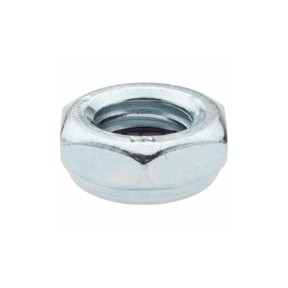 Value Collection Hex Jam Lock Nut Insert, Nylon Insert, 1/213
