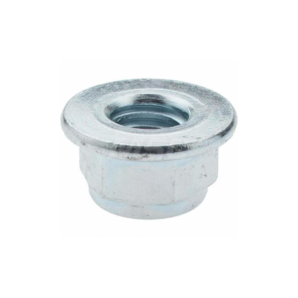 Value Collection Hex Flange Lock Nut Insert, Nylon Insert, 3/816