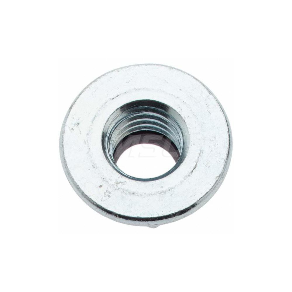 Value Collection Hex Flange Lock Nut Insert, Nylon Insert, 3/816