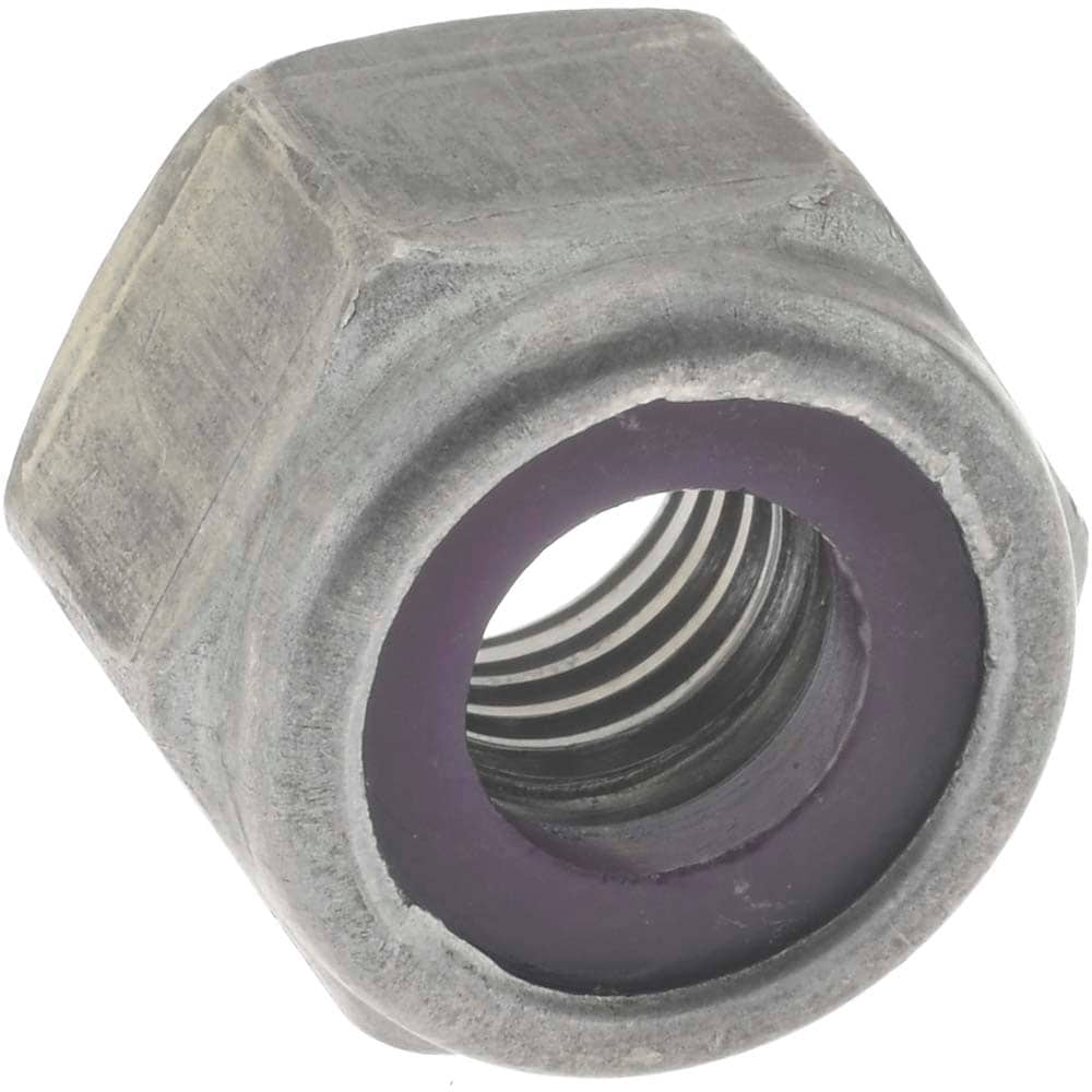 Value Collection - 1 2-13 Unc Grade 2 Heavy Hex Lock Nut With Nylon 