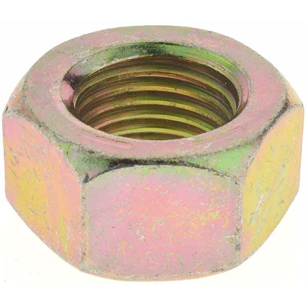 9/16-18 UNF Steel Right Hand Hex Nut