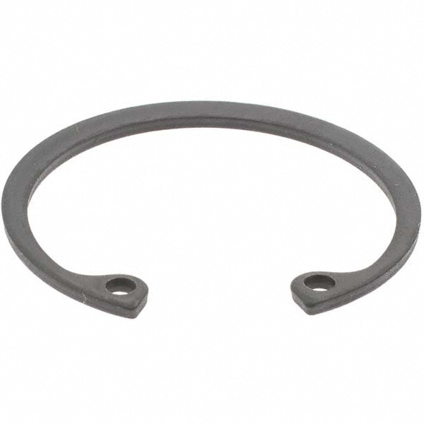 1-1/4" Bore Diam, Spring Steel Internal Snap Retaining Ring