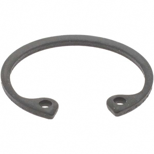 13/16" Bore Diam, Spring Steel Internal Snap Retaining Ring