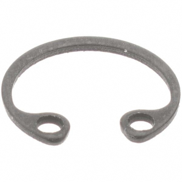 1/4" Bore Diam, Spring Steel Internal Snap Retaining Ring