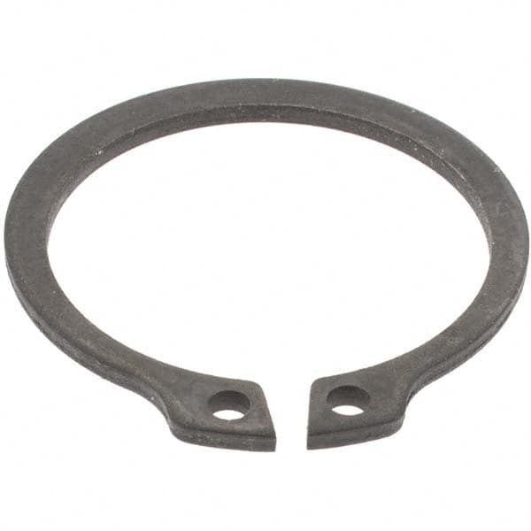 External Snap Retaining Ring: 26.6 mm Groove Dia, 28 mm Shaft Dia, Spring Steel