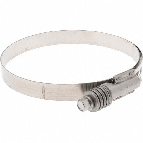 Worm Gear Clamp: SAE 512, 4-1/4 to 5-1/8" Dia