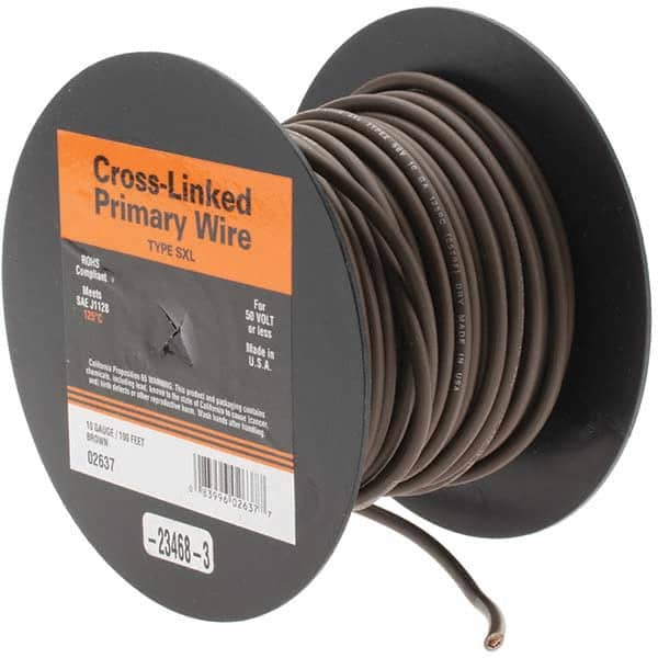 10 AWG, 100' OAL, Hook Up Wire