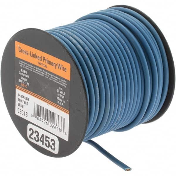 EastPenn - 18 AWG, 100' OAL, Hook Up Wire - 61440053 - MSC Industrial Supply