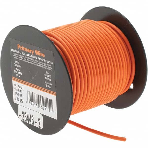 14 AWG, 100' OAL, Hook Up Wire