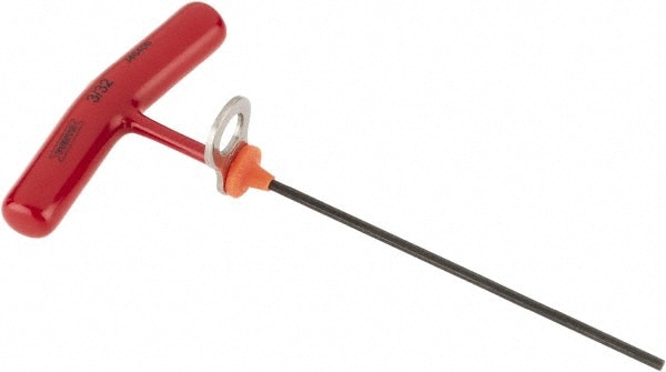 PROTO J46406-TT Hex Key: Tethered T-Handle Cushion Grip Arm Image