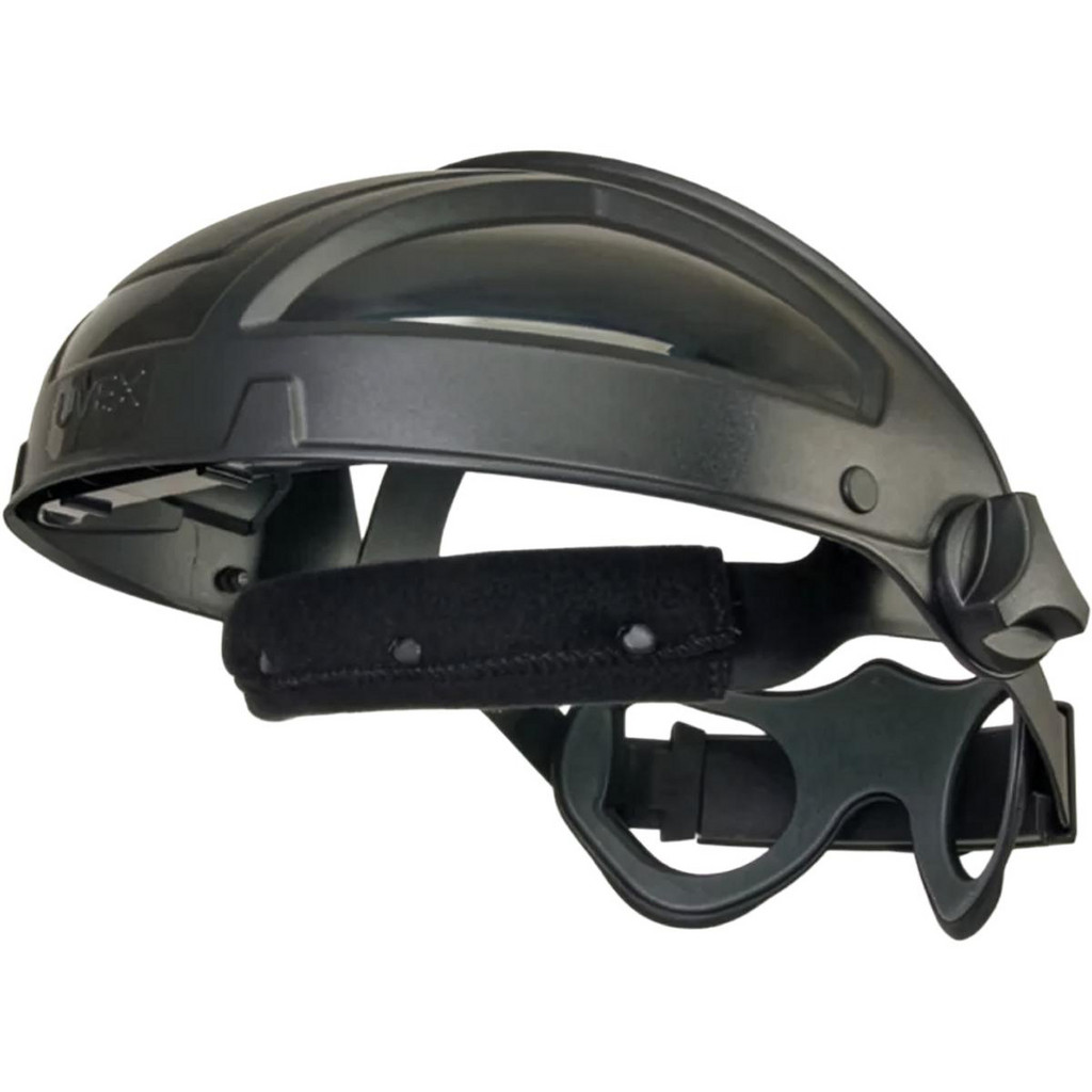 Uvex Face Shield Headgear: Headgear Type: Headgear; Material: Nylon; Color: Black | Part #S9500