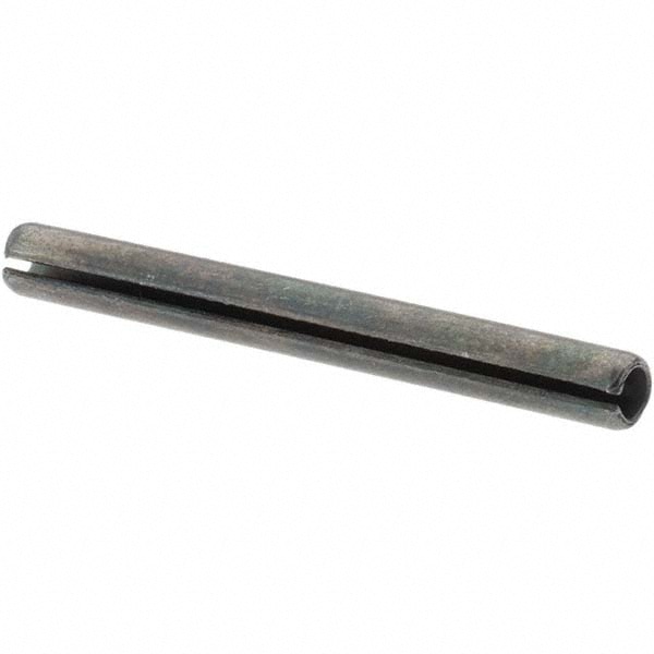 Slotted Spring Pin: 0.1563" Dia, 1-1/2" Long, 1070-1090 Alloy Steel