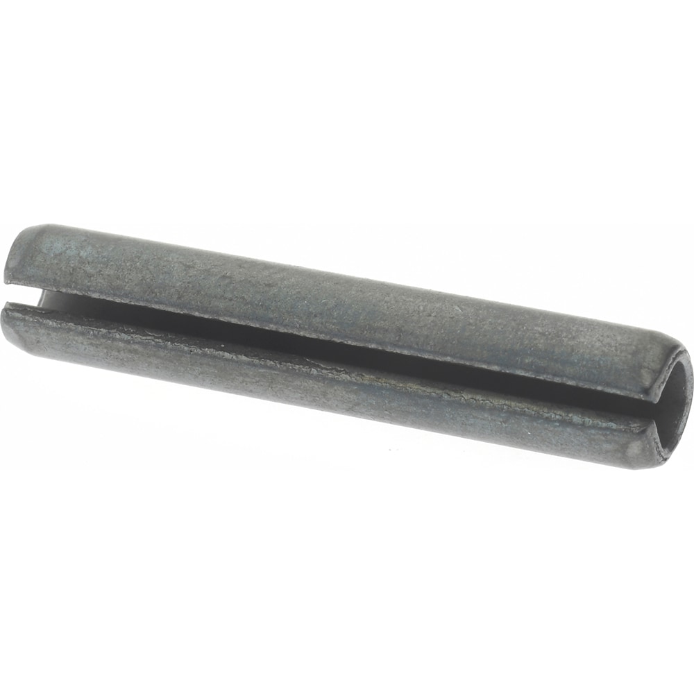 Slotted Spring Pin: 0.1875" Dia, 1" Long, 1070-1090 Alloy Steel