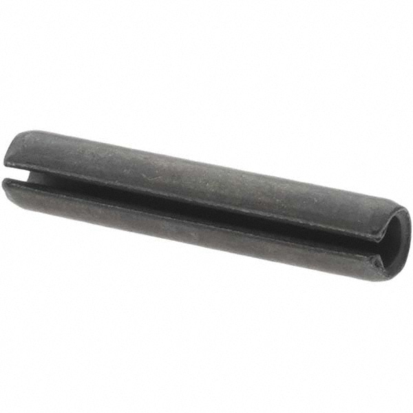 Slotted Spring Pin: 0.1875" Dia, 1" Long, 1070-1090 Alloy Steel