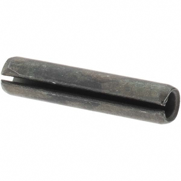 Slotted Spring Pin: 0.1563" Dia, 3/4" Long, 1070-1090 Alloy Steel