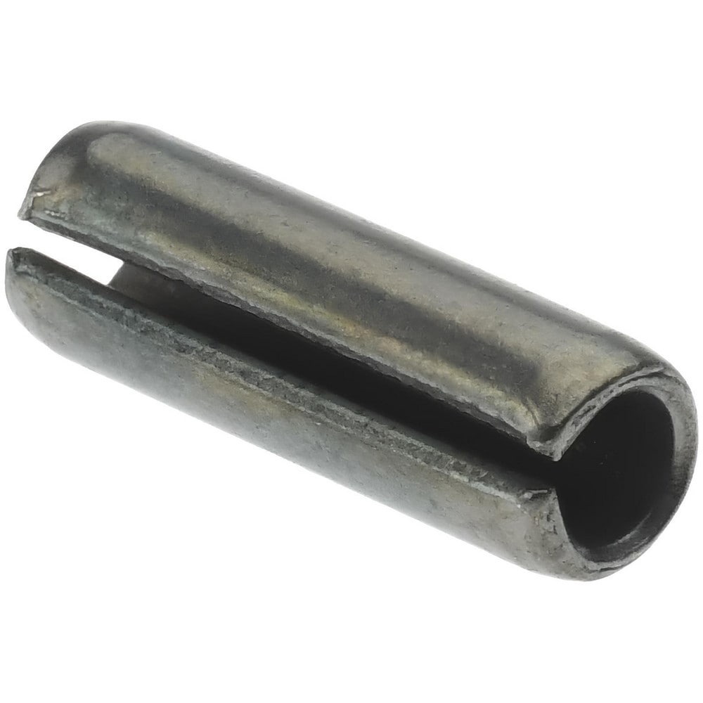 Slotted Spring Pin: 0.1563" Dia, 1/2" Long, 1070-1090 Alloy Steel