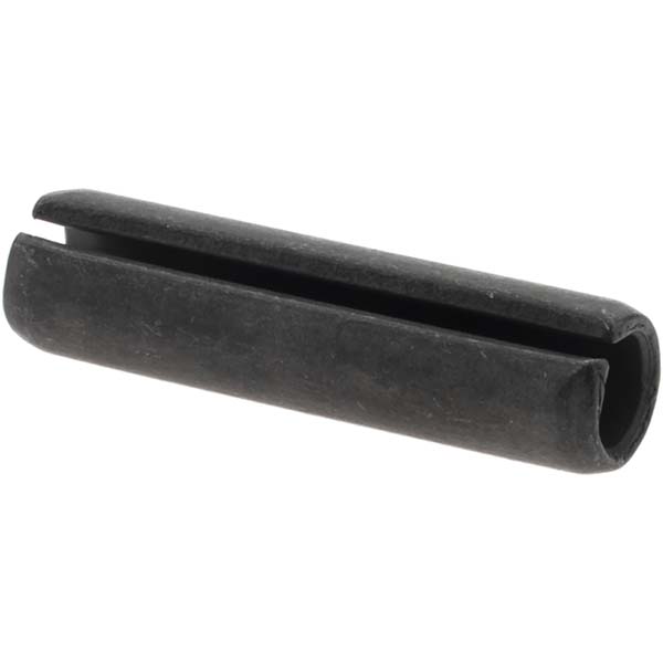Slotted Spring Pin: 5/16" Dia, 1-1/4" Long, 1070-1090 Alloy Steel