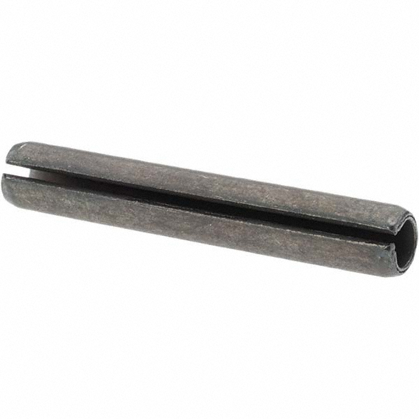 Slotted Spring Pin: 0.1875" Dia, 2" Long, 1070-1090 Alloy Steel