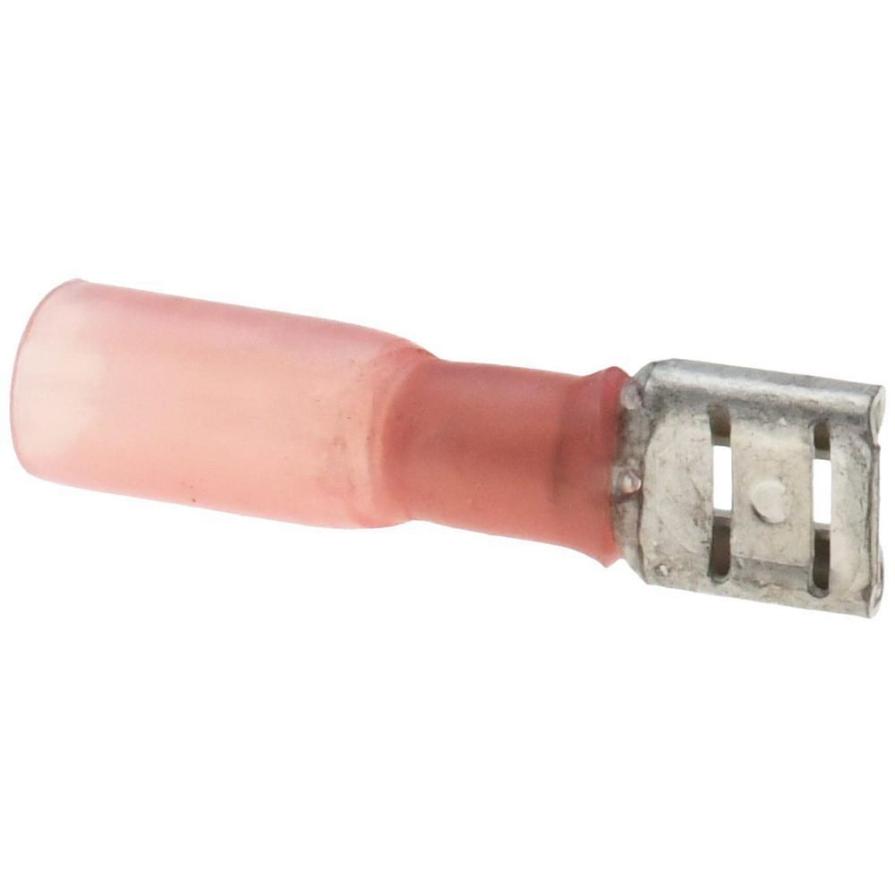 1/4" Wide, Heat Shrink & Polyolefin Insulation, Female Tab Terminal