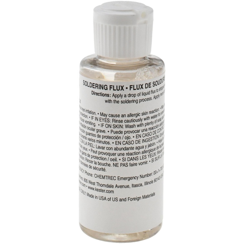 Flux & Soldering Chemicals; Container Size: 2 oz ; Type: Liquid Flux ; Container Type: Bottle ; UNSPSC Code: 23271800