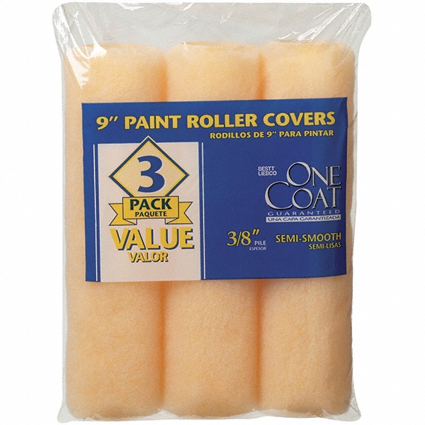 Krylon Paint Roller Cover 3/8" Nap, 9" Wide MSC Industrial Supply Co.