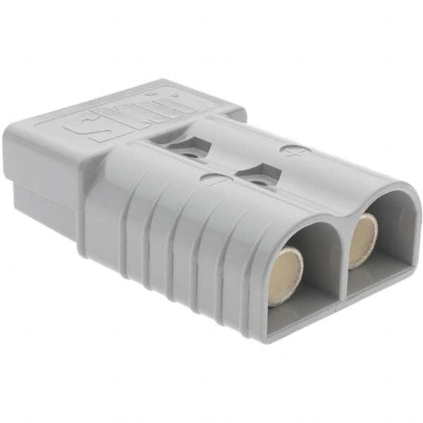 2/0 AWG, 600 V, 350 A, Silver-Plated Copper Battery Connector