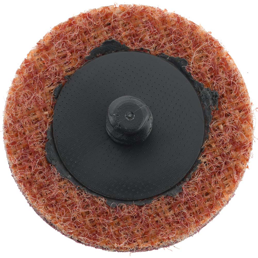 CGW Abrasives QuickChange Disc RollOn, 2" Dia, Aluminum Oxide, Non