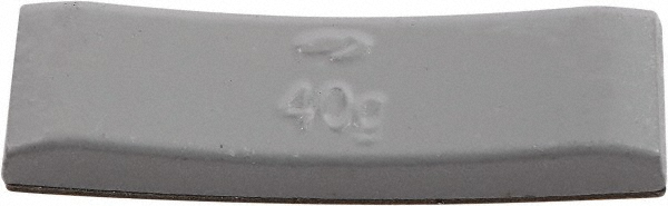 Plombco Wheel Weight: 7.5 g, P Series - Zinc, Use w/ All Truck Tires | 25-Pack | Part #CCZAS-05CW