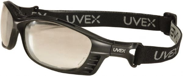 Uvex S2604XP Safety Goggles: Dust, Anti-Fog & Scratch-Resistant, Indoor & Outdoor Mirror Polycarbonate Lenses 