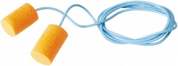 Earplug: 30dB, Foam, Barrel, Roll Down, Corded