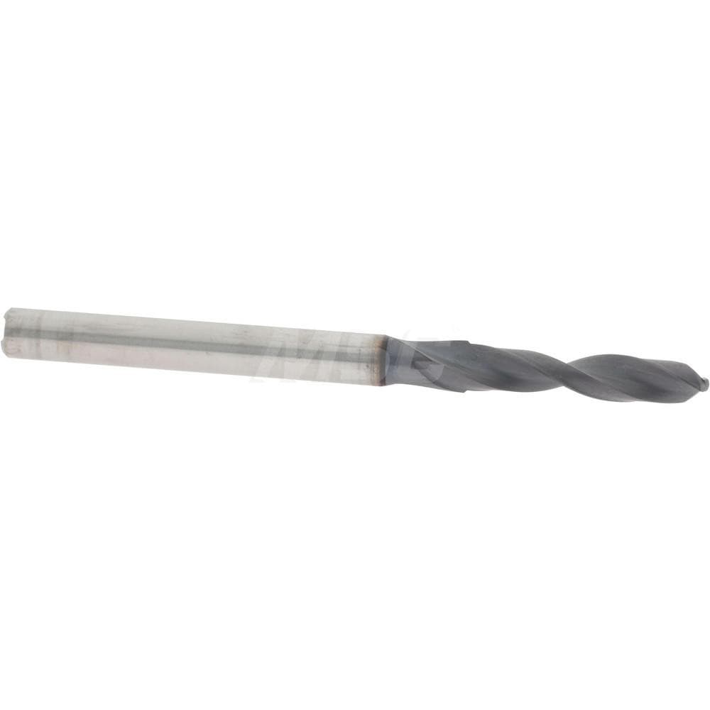 Accupro 61533949 Jobber Length Drill Bit: 0.213" Dia, 140 °, Solid Carbide 