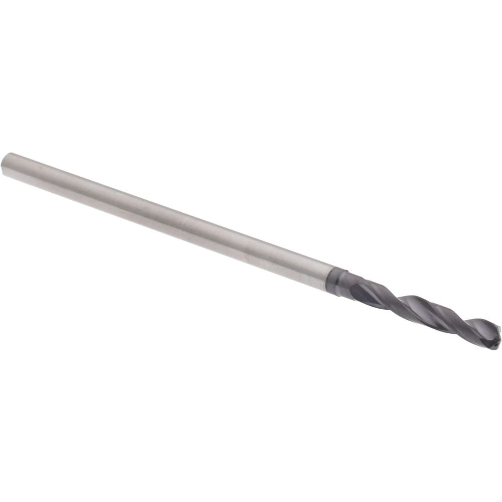 Accupro 61534095 Jobber Length Drill Bit: 0.1094" Dia, 140 °, Solid Carbide 