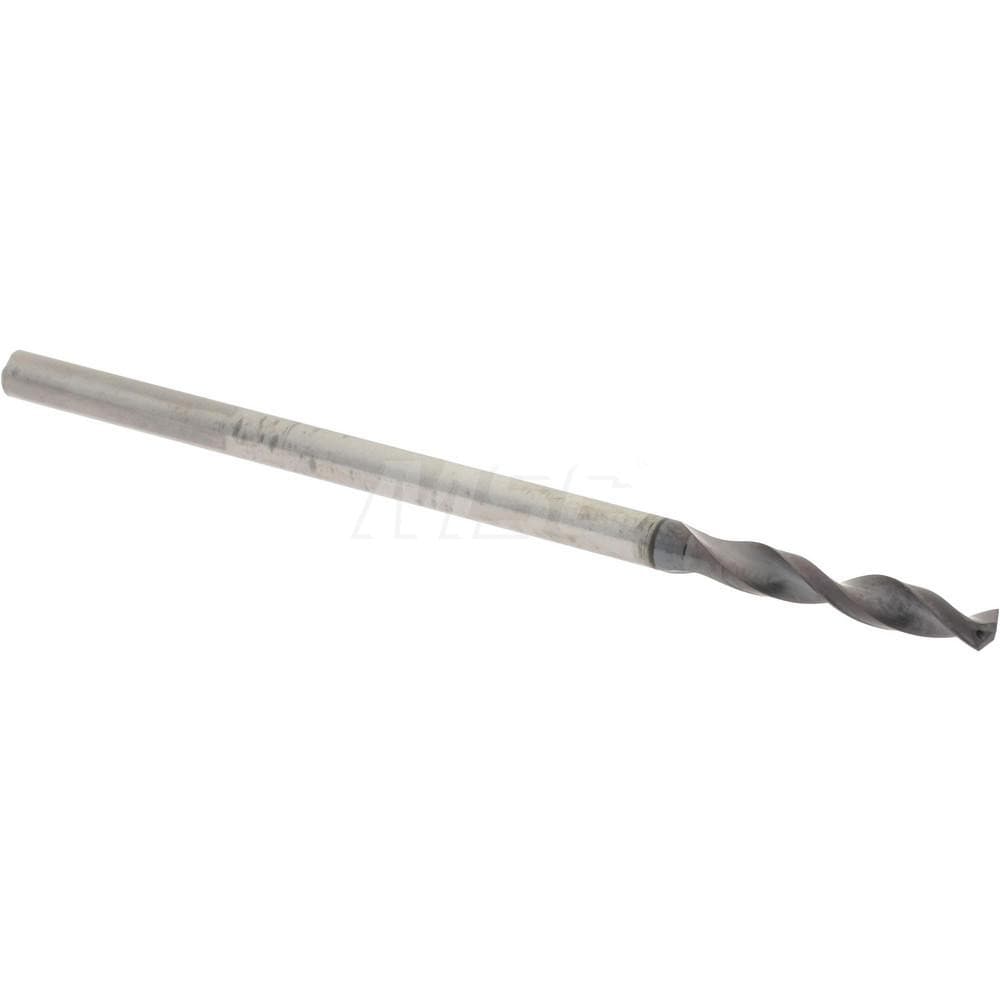 Accupro 61534137 Jobber Length Drill Bit: 0.12" Dia, 140 °, Solid Carbide 