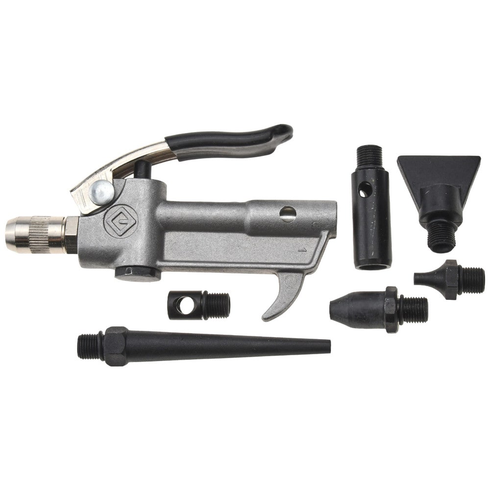 8 Piece Aluminum Body Air Gun Kit