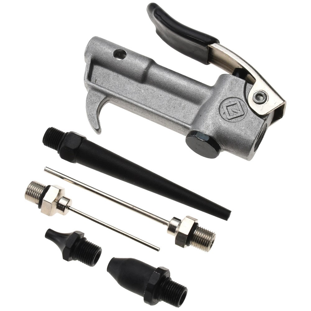 6 Piece Aluminum Body Air Gun Kit