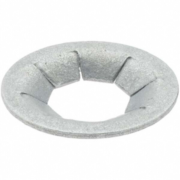 17/32" OD, Spring Steel Push Nut