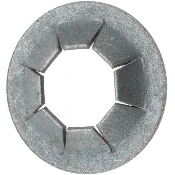 17/32" OD, Spring Steel Push Nut
