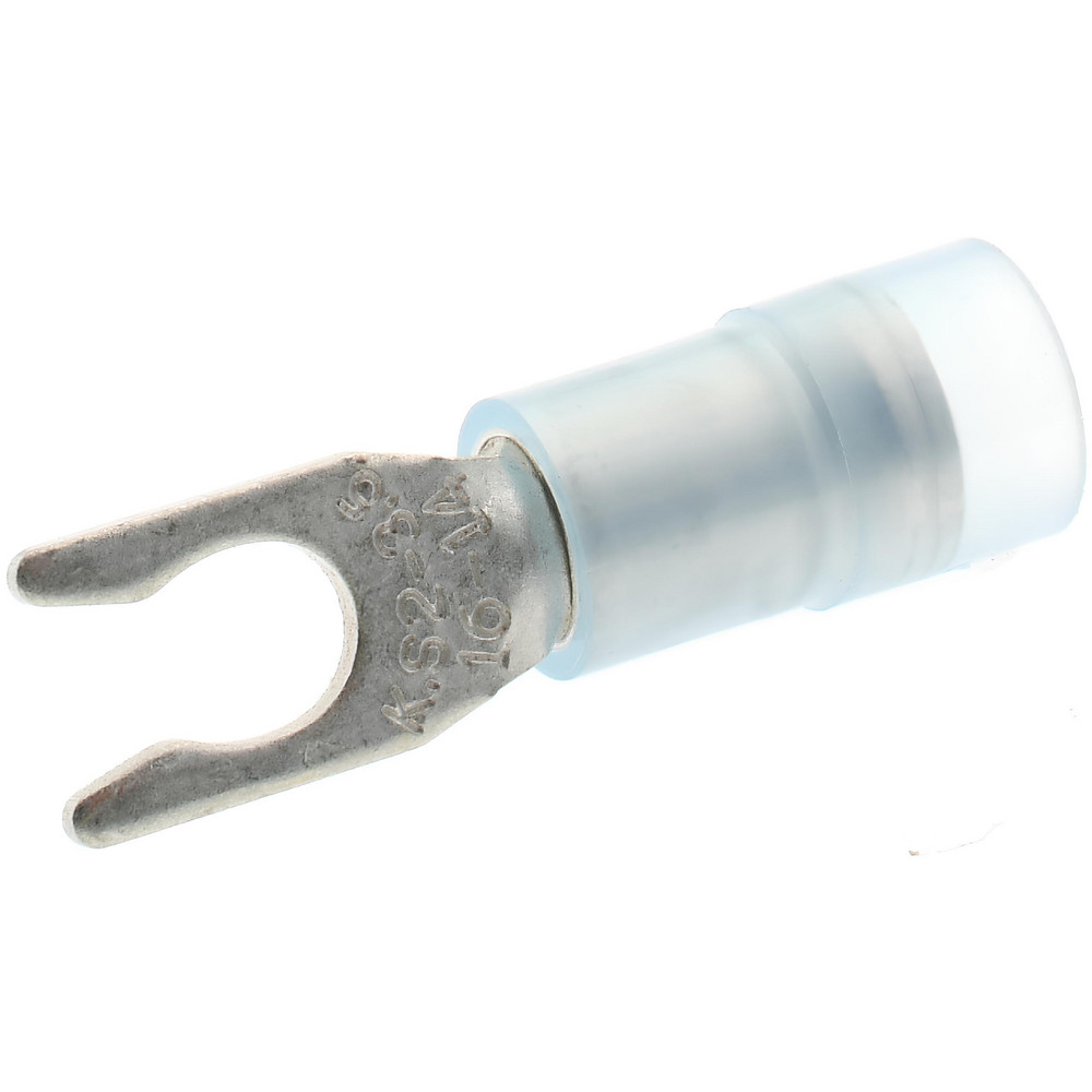 Value Collection - Locking Fork Terminal: Blue, Nylon, Partially ...