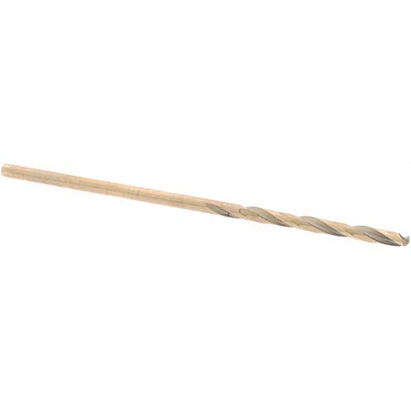 Mechanics Drill Bit: 1/16" Dia, 1350, High Speed Steel, Straight-Cylindrical Shank, Split Point