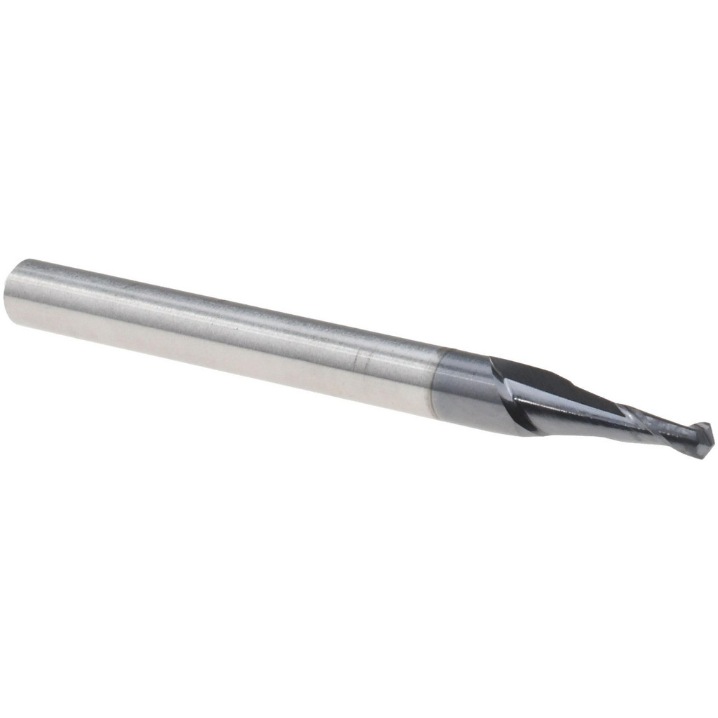 Harvey Tool Spotting Drill: 1/16" Dia, 120 deg, 1-1/2" OAL, Solid Carbide - 1/8" Shank Dia, AlTiN Finish, Right Hand Cut | Part #11662-C3