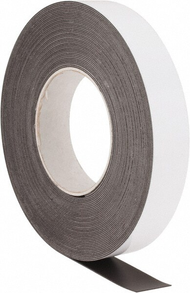 600" Long x 2" Wide x 0.03" Thick Flexible Magnetic Rectangular Strip