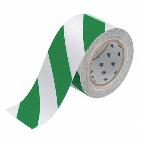 Floor & Aisle Marking Tape: 3" Wide, 100' Long, Polyester
