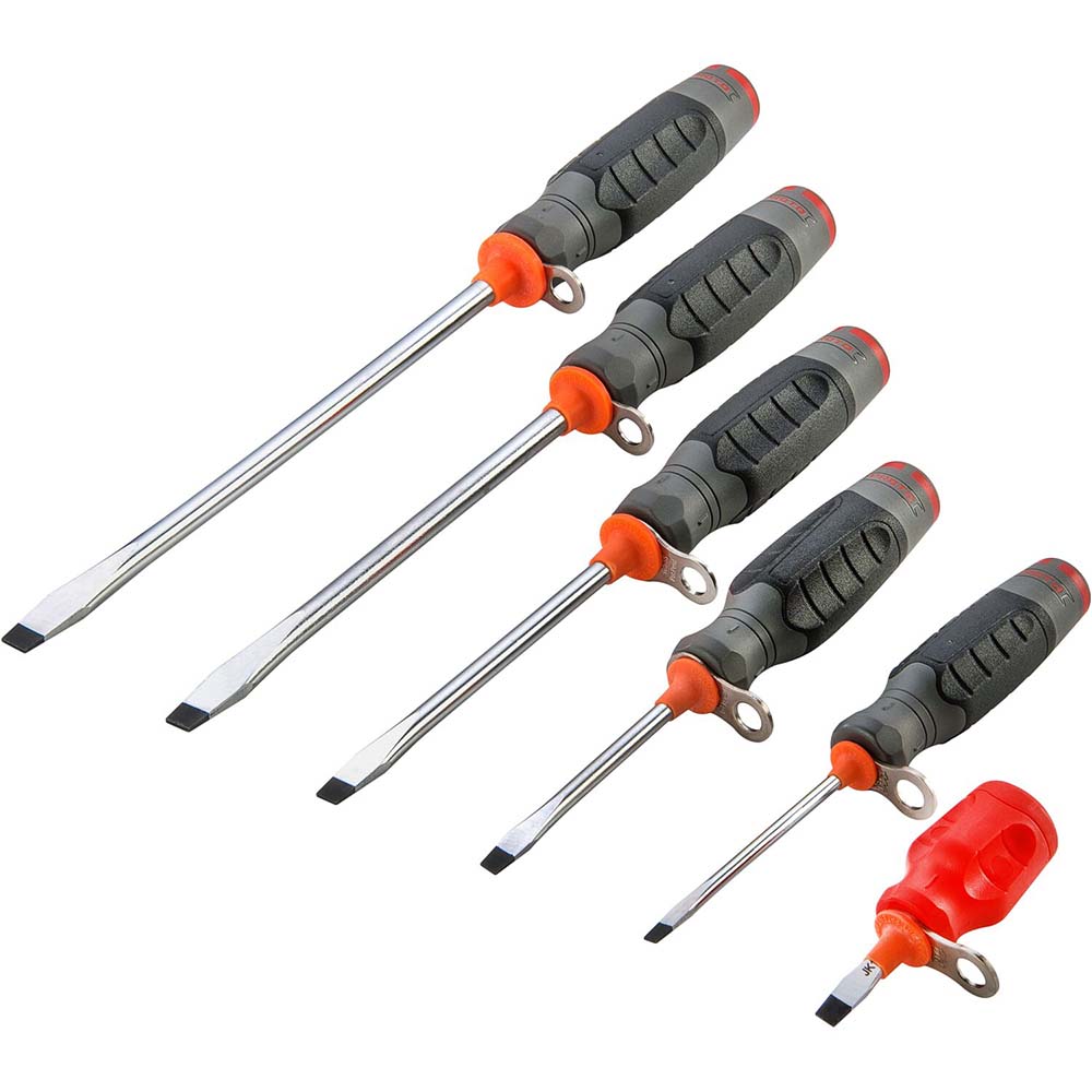 Proto 6 Piece Keystone & Slotted Screwdriver Set 61582235 MSC