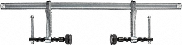Steel Bar Clamp: 79" Capacity, 4-3/4" Throat Depth, 1,450 lb Clamp Pressure, 87" OAL - 1,450 Lb Clamping Pressure, 87" OAL